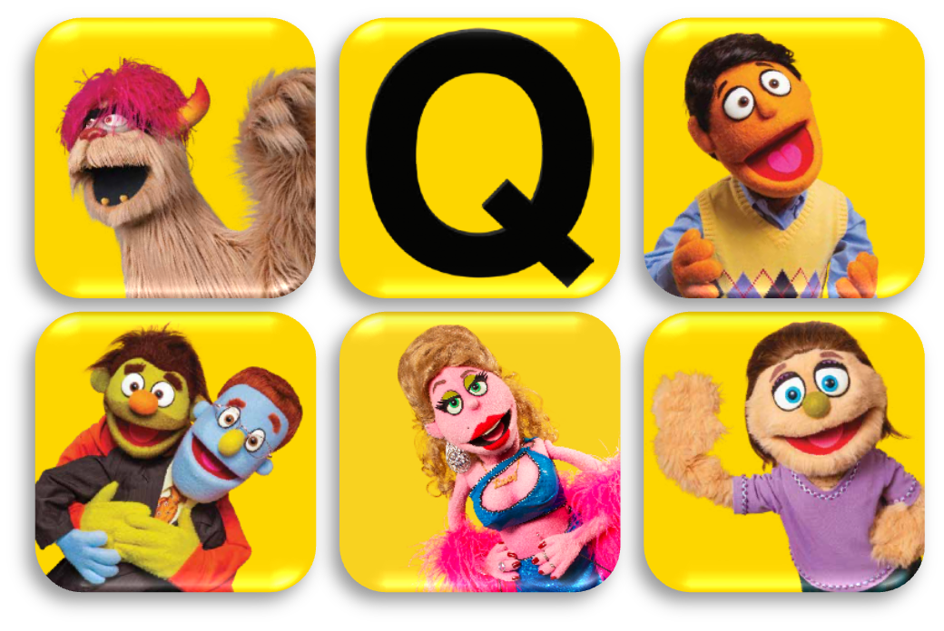 Avenue Q coasters