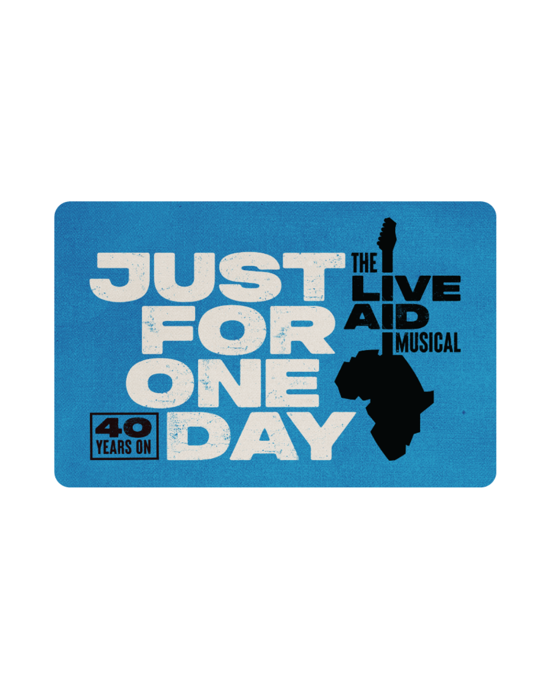 Just For One Day Blue Magnet