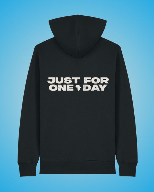 Black Zipper Hoodie