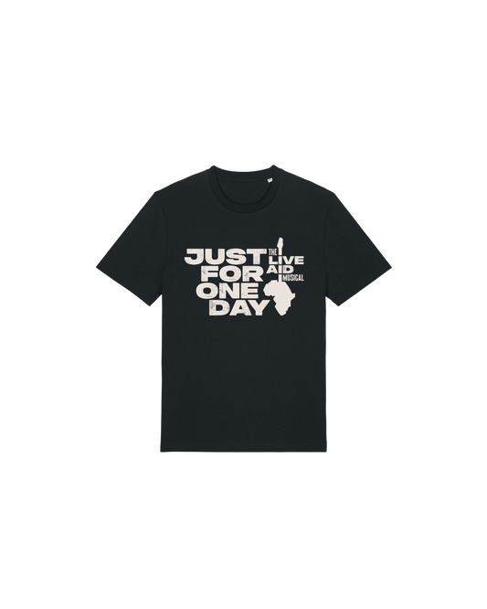 Just For One Day Black Tee