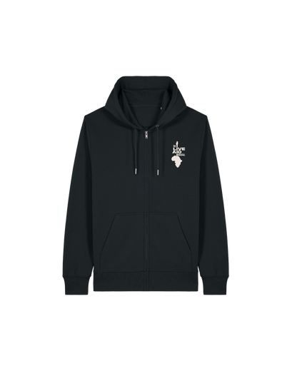 Just For One Day Black Zipper Hoodie – Official Musical Merch