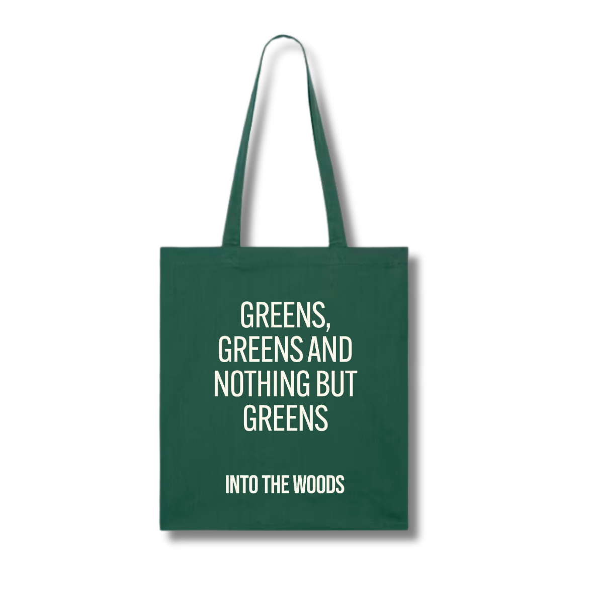 Into The Woods Green Tote