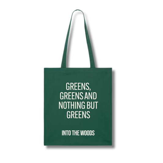 Into The Woods Green Tote