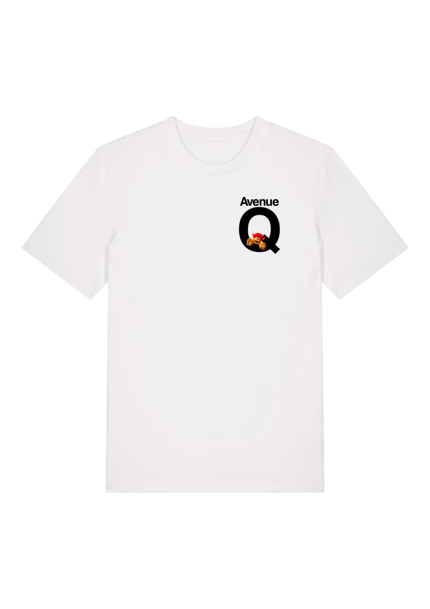 Avenue Q White Tee