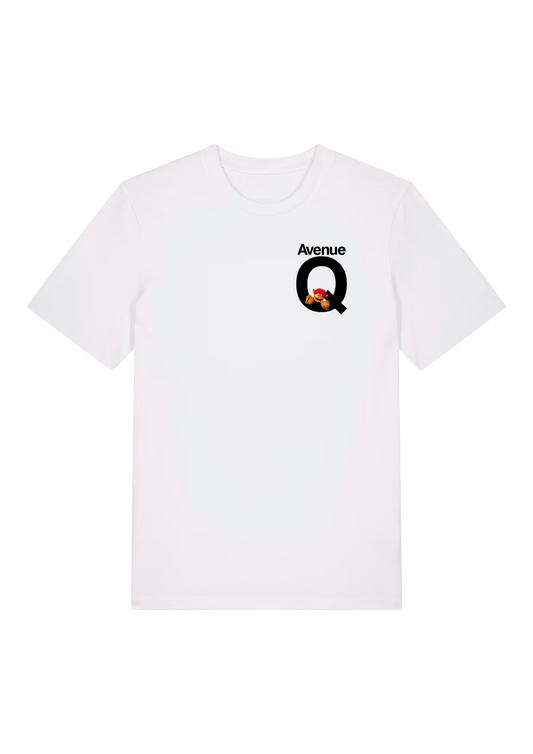 Avenue Q White Tee